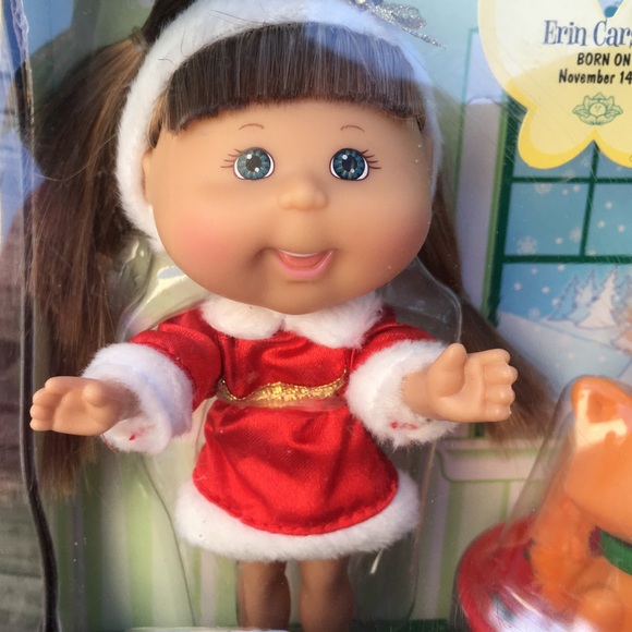 Cabbage Patch Kids, Lil’ Sprouts Doll & Dog, Erin Carson, Born November 14th NEW - Picture 3 of 5